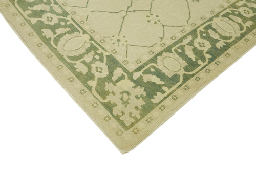 Tebriz Bej Klasik Yün Pamuk El Dokuma Halısı 246x300 Agacan