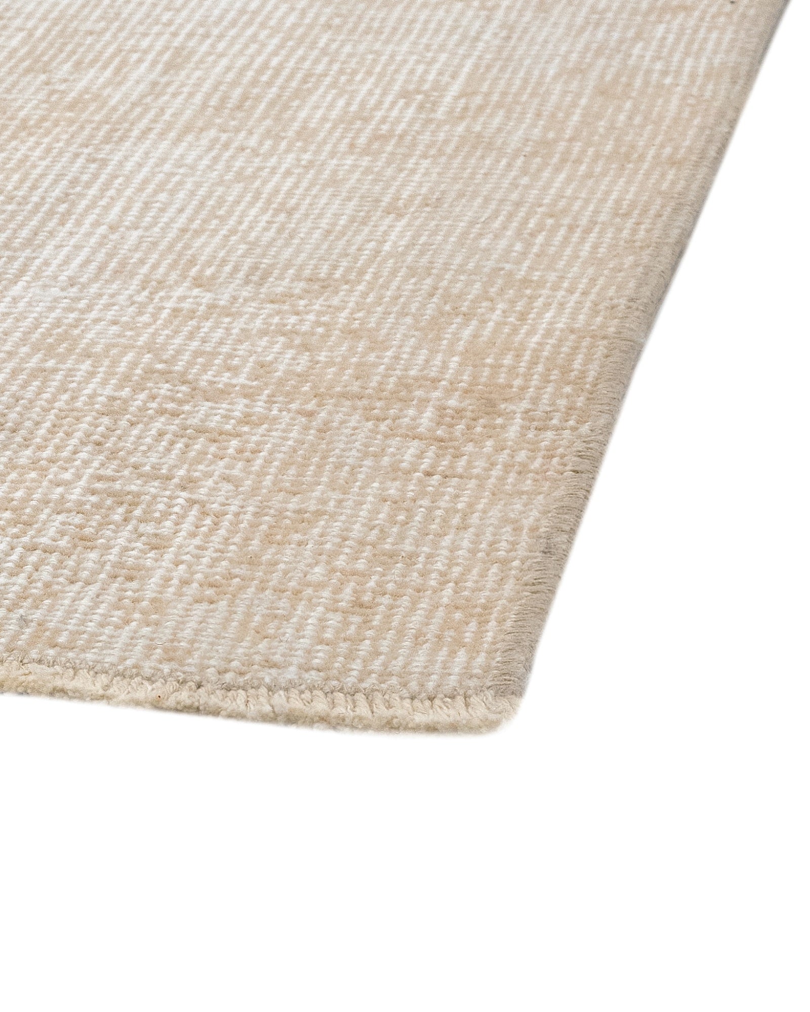 Vintage Krem Çiçekli Yün ve Pamuk El Dokuma Halı 177x277 Şark Halı