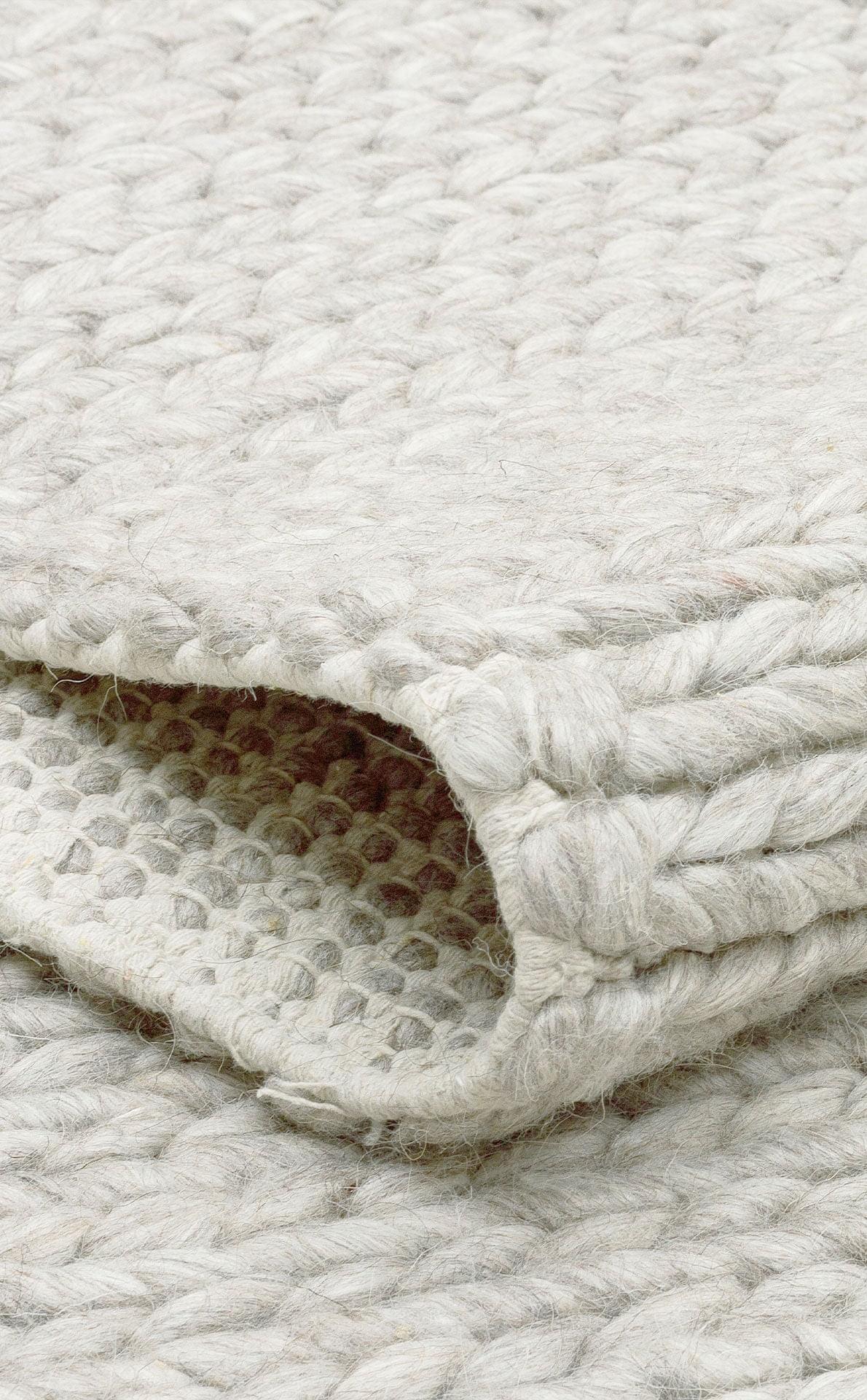 Abtenau Krem Modern İnce Dokuma Jüt Kilim - Dekoratif - HALI.NET