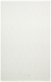 Agrigento Krem Geometrik Örgü Dokuma Makine Halısı - Makine Halısı - HALI.NET