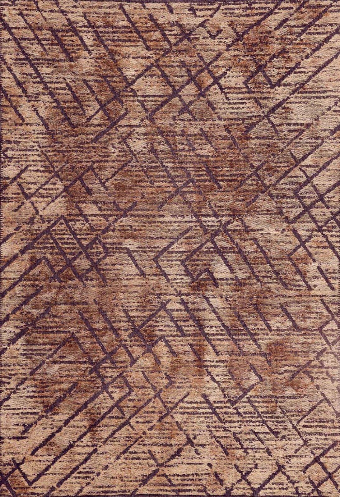 Vizon Geometrik Modern Halı - Yıkanabilir - Kaymaz Taban - Pati Dostu