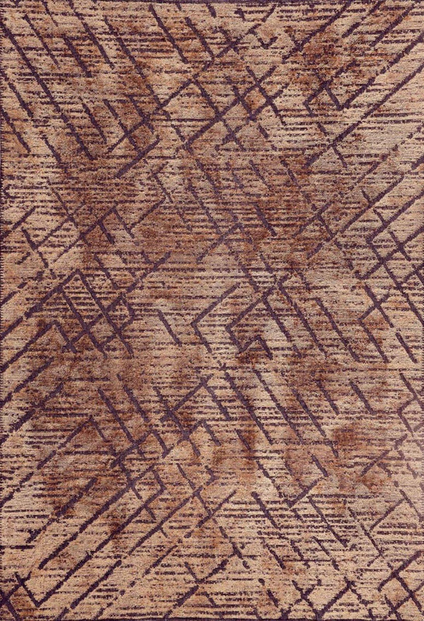 Vizon Geometrik Modern Halı - Yıkanabilir - Kaymaz Taban - Pati Dostu