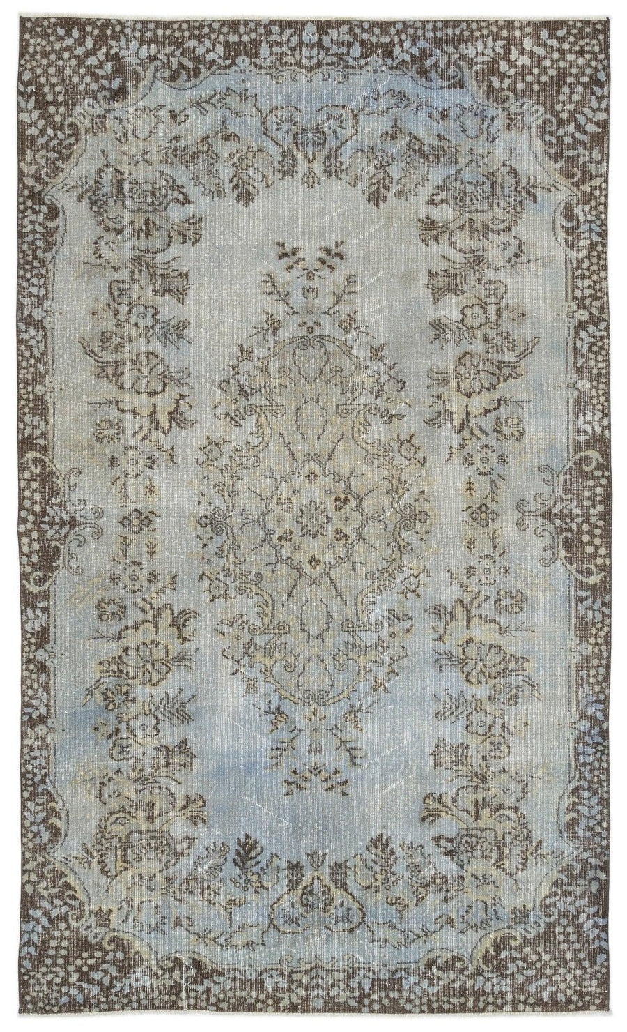 Siyah Anadolu Modern Yün Halı 171x291 - Özel Seri