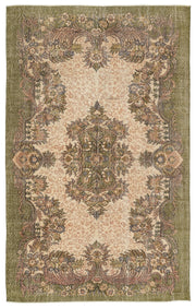 Atina 10882 Bej Eskitme Yün El Dokuma Halısı 180 x 287 - El Dokuma - HALI.NET