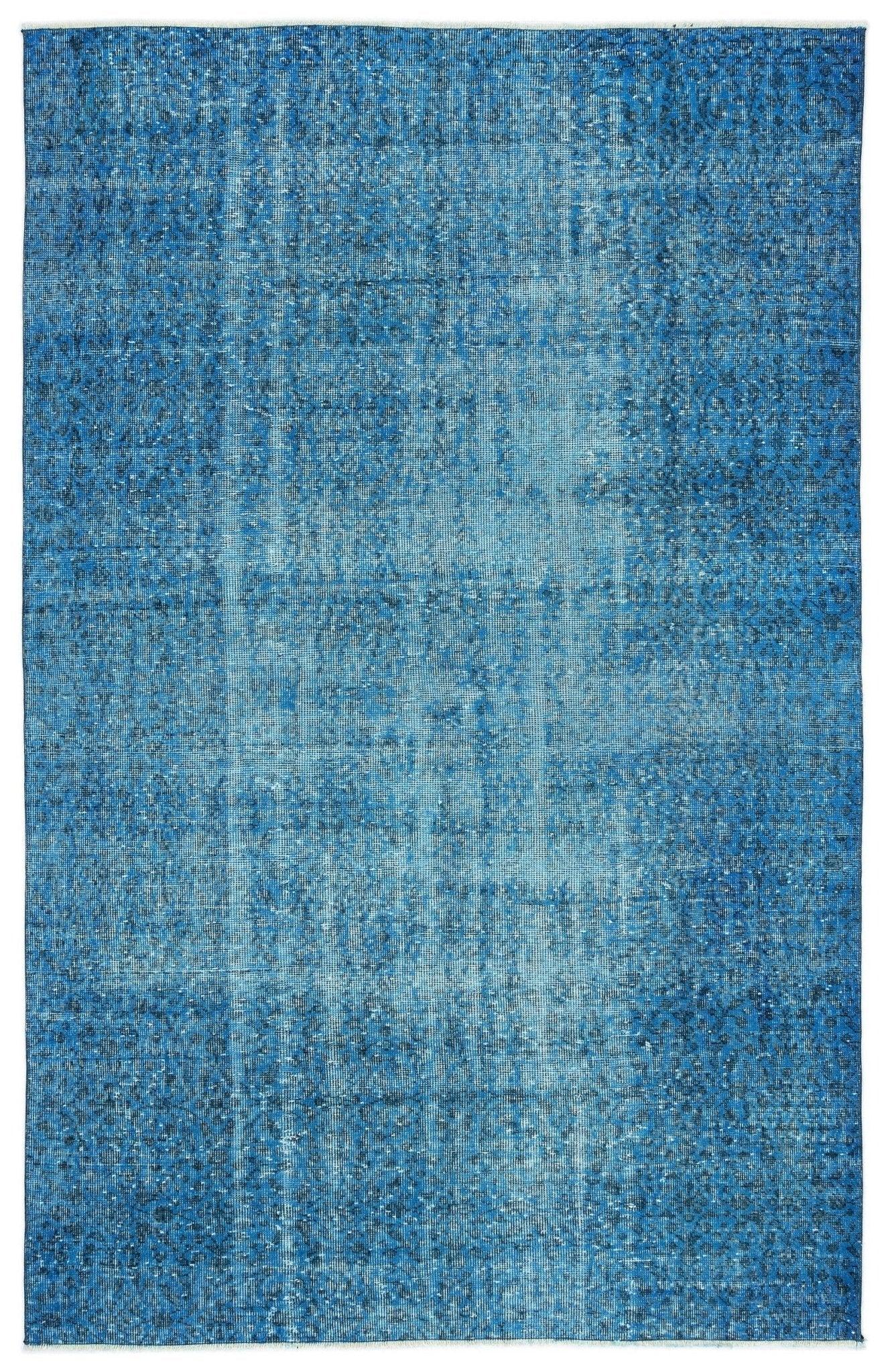 Beyaz Krem Eskitme Klasik Yün Halı 173x275