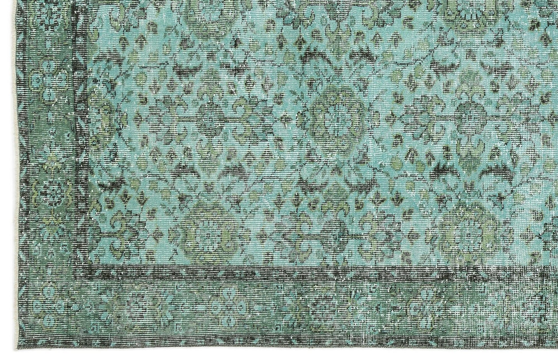 Bej Gri Bohem Eskitme Yün Halı 180x293