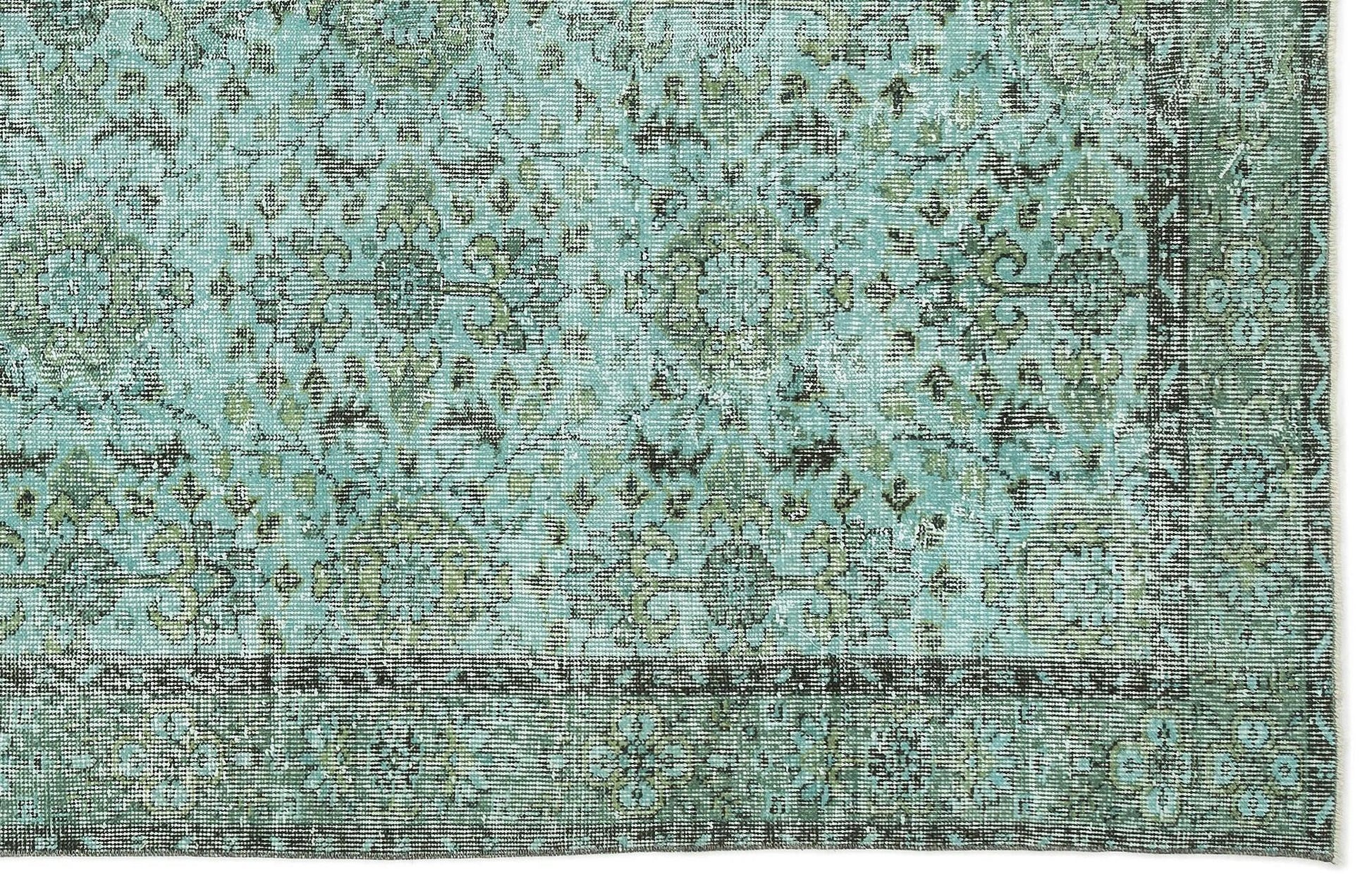 Bej Gri Bohem Eskitme Yün Halı 180x293