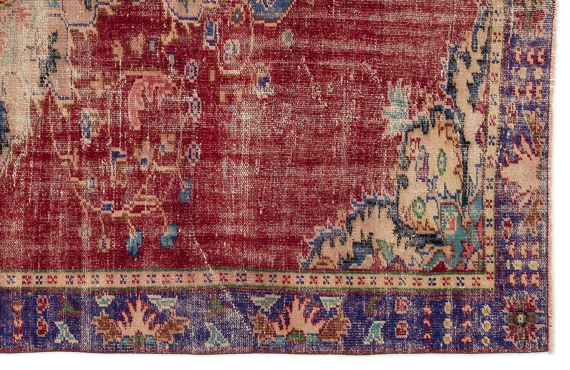 Atina 12888 Bej Eskitme Yün El Dokuma Halısı 178 x 278 - El Dokuma - HALI.NET