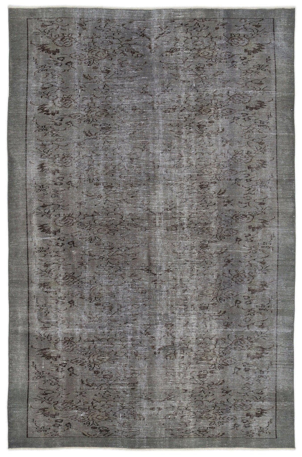 Bej Krem Anadolu Geometrik Çiçekli Yün Halı 181x283 - Özel Seri