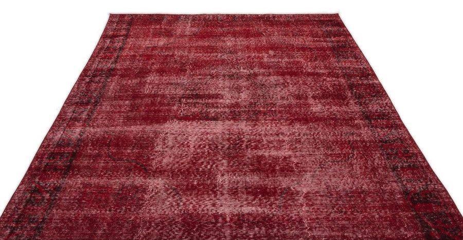 Antrasit Beyaz Anadolu Eskitme Madalyonlu Yün Halı 200x315 - Özel Seri