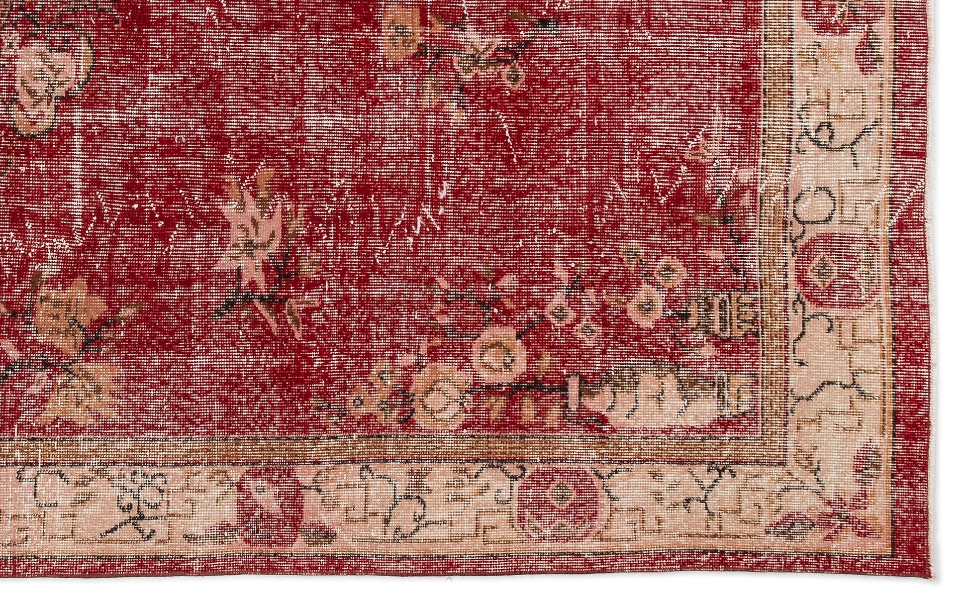 Atina 13986 Bej Eskitme Yün El Dokuma Halısı 178 x 295 - El Dokuma - HALI.NET