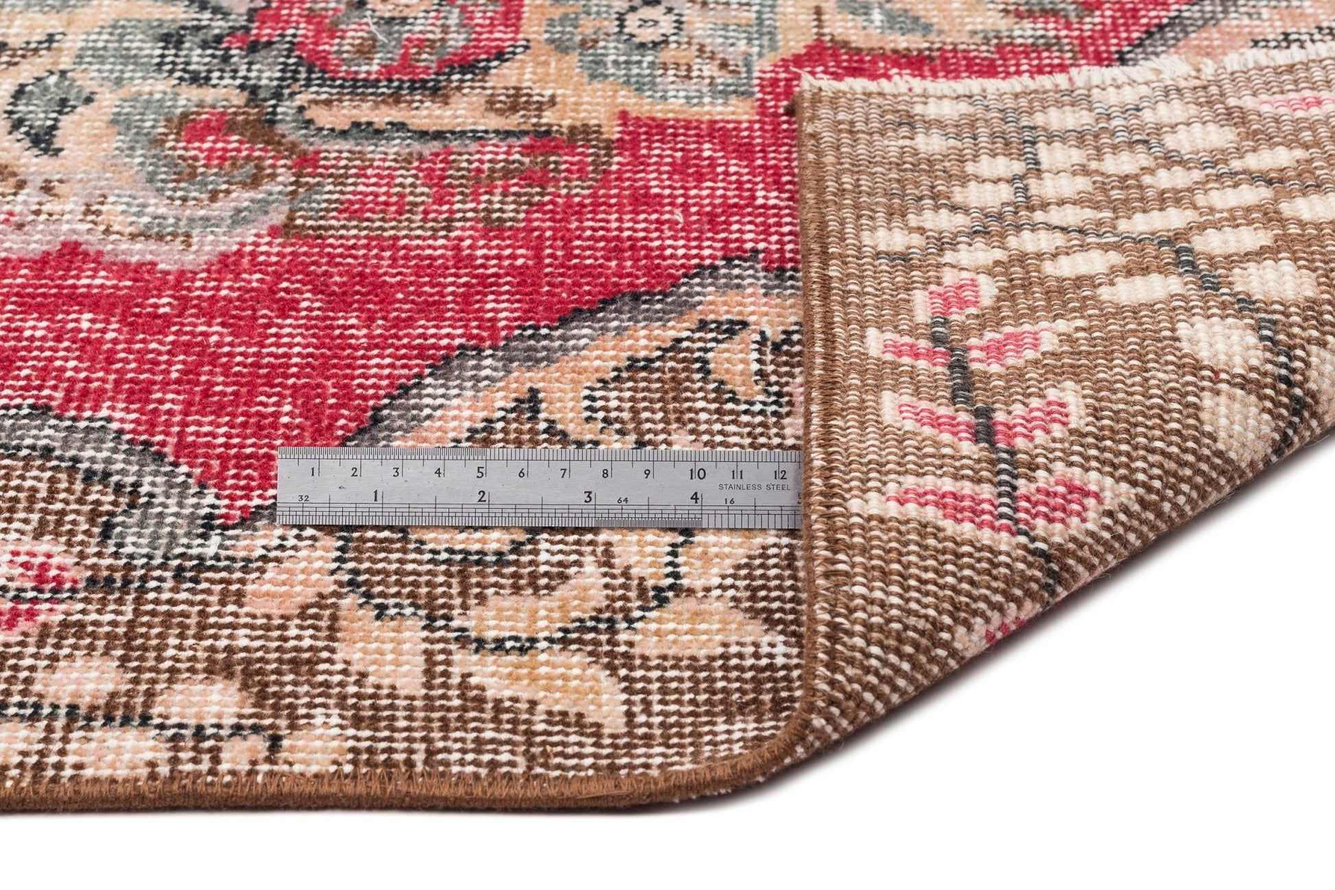 Atina 14073 Bej Eskitme Yün El Dokuma Halısı 176 x 290 - El Dokuma - HALI.NET