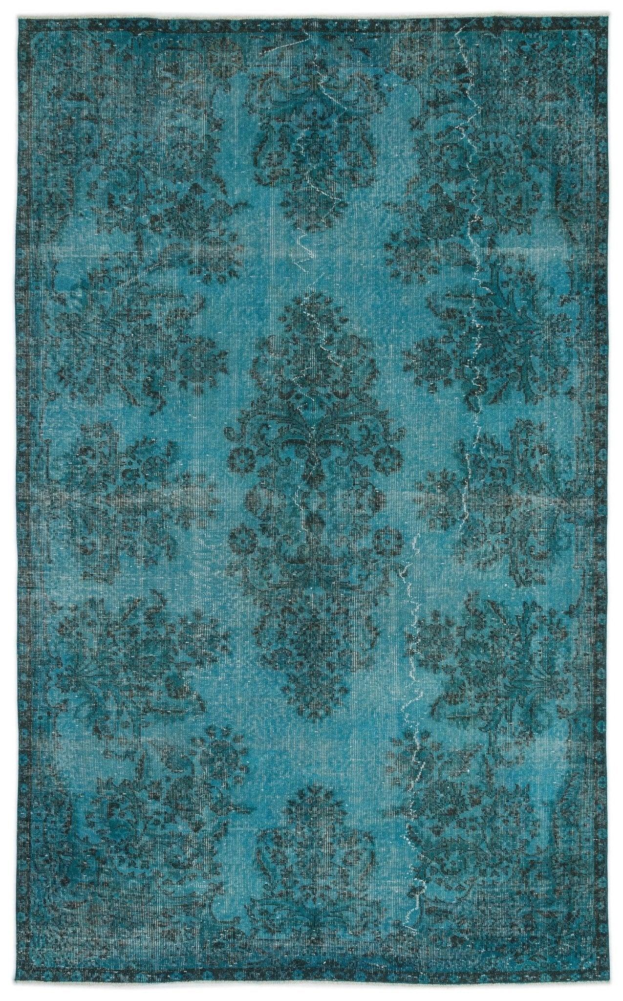 Beyaz Gri Bohem Eskitme Yün Halı 183x297