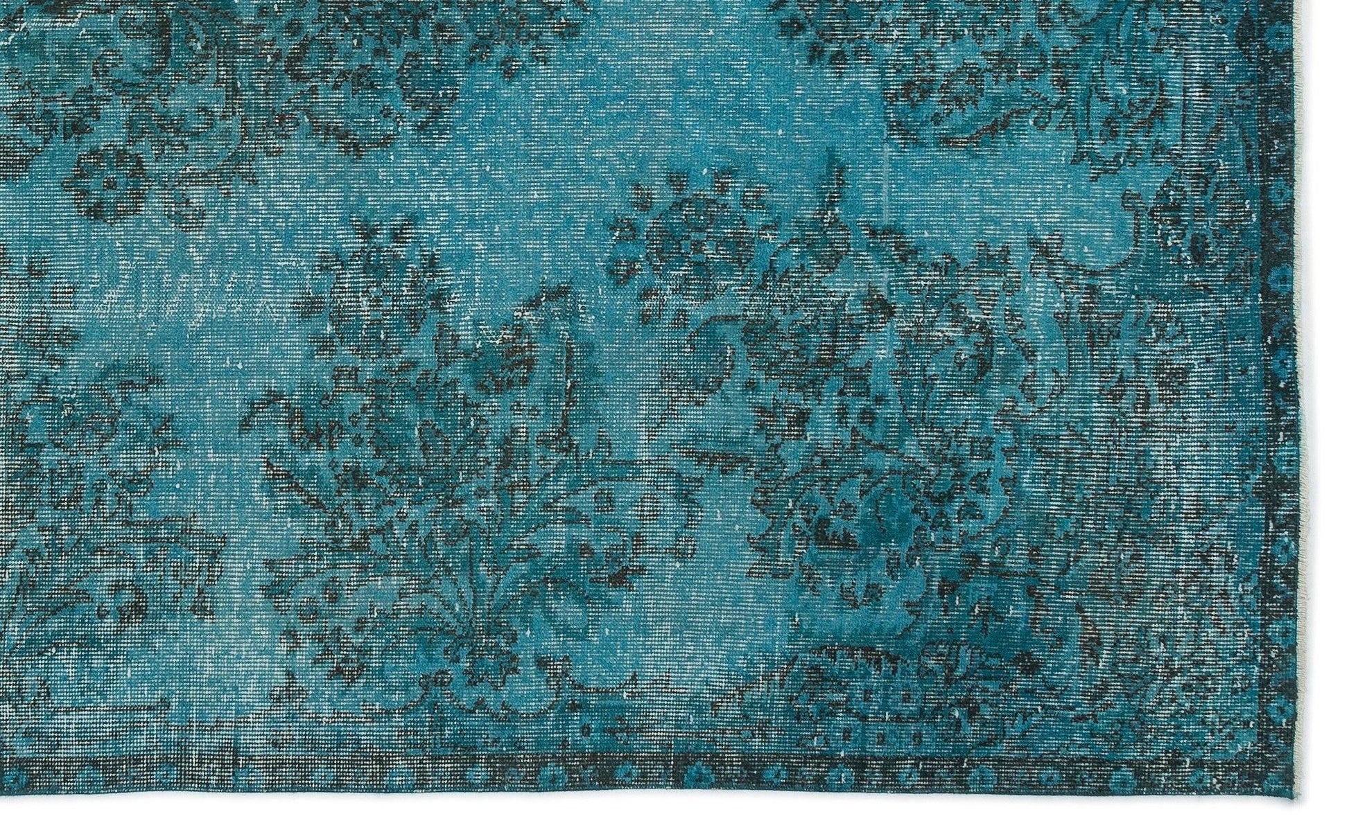 Beyaz Gri Bohem Eskitme Yün Halı 183x297