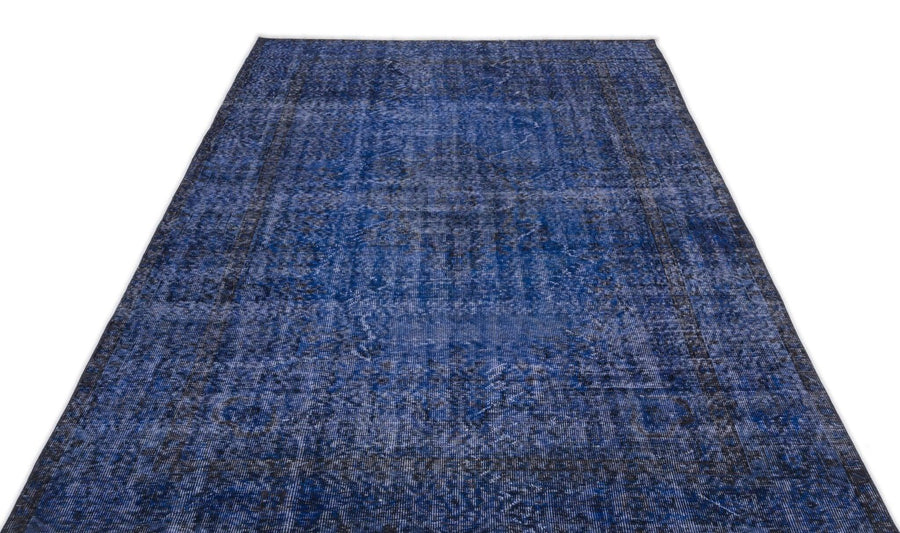 Antrasit Bej Anadolu Eskitme Madalyonlu Yün Halı 167x286 - Özel Seri
