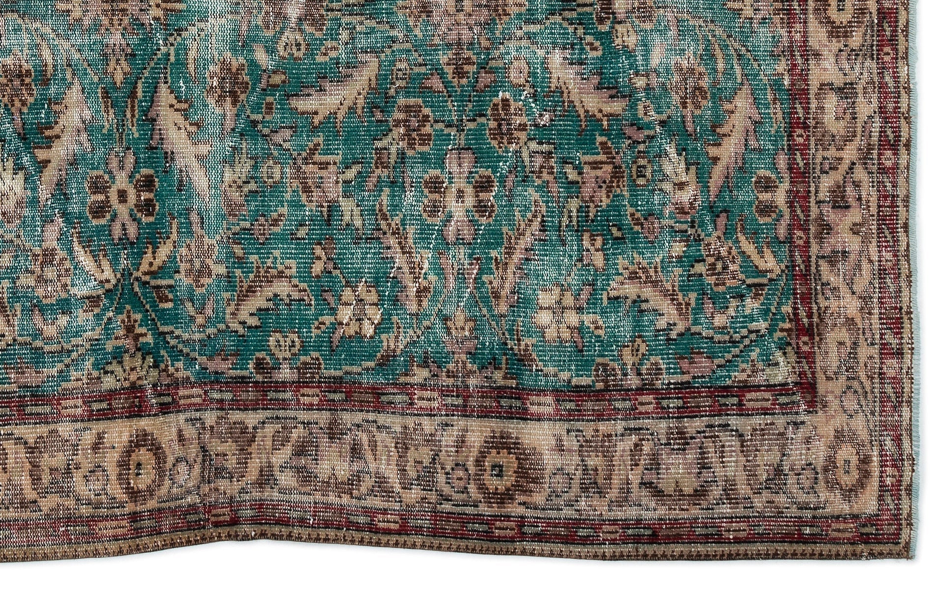 Atina 14325 Bej Eskitme Yün El Dokuma Halısı 175 x 286 - El Dokuma - HALI.NET