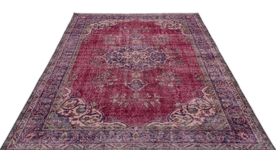 Bej Gri Anadolu Eskitme Klasik Yün Halı 178x270 - Özel Seri