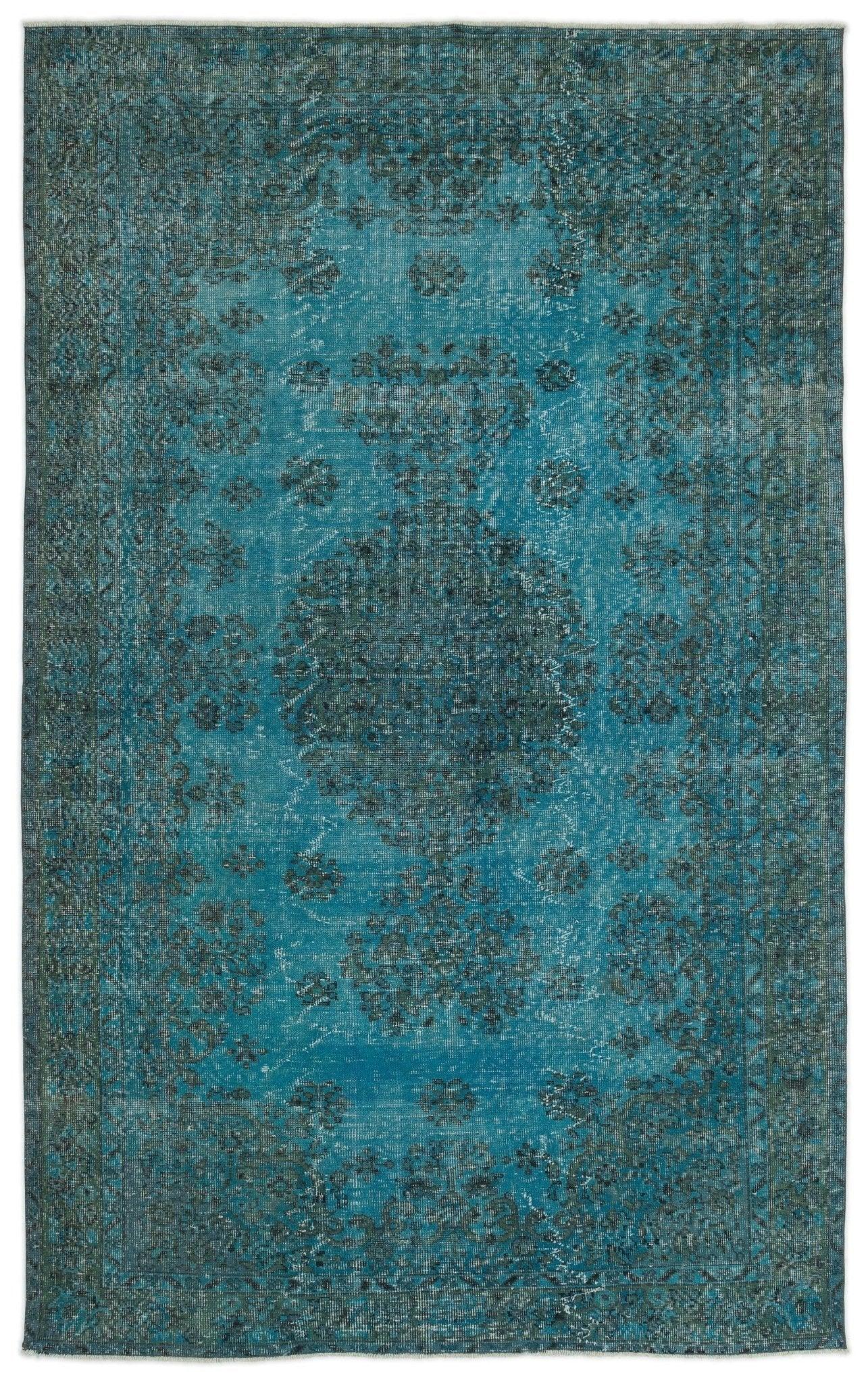 Antrasit Beyaz Bohem Eskitme Yün Halı 173x275