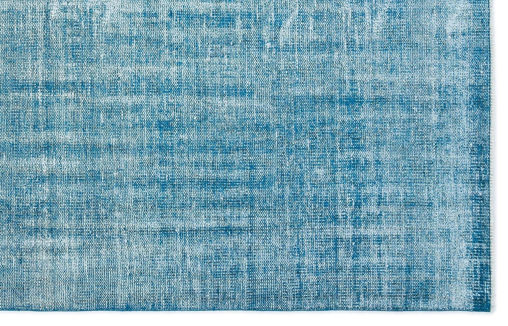 Beyaz Krem Bohem Eskitme Yün Halı 162x258