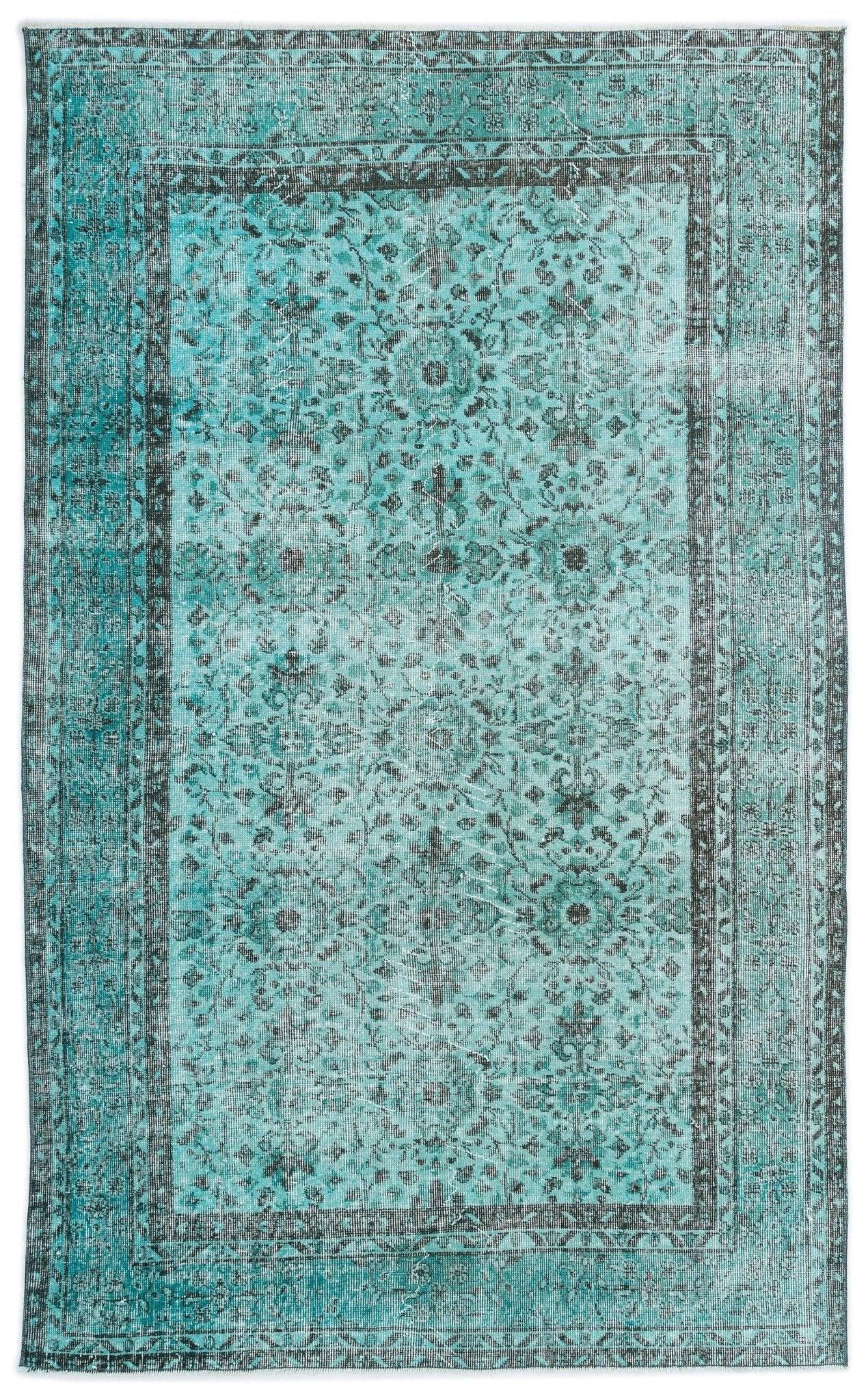 Gri Siyah Bohem Eskitme Yün Halı 151x251