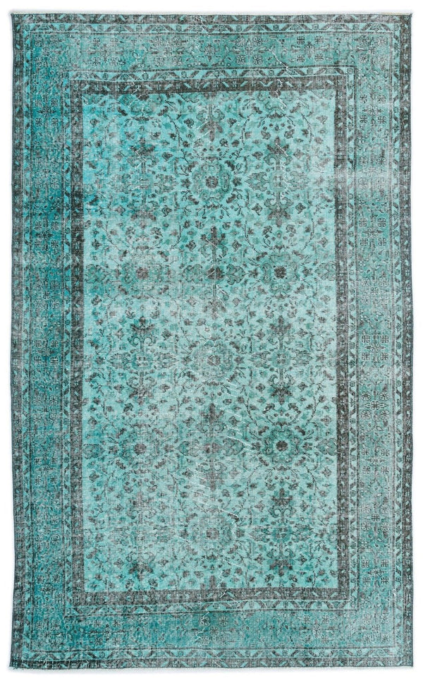 Gri Siyah Bohem Eskitme Yün Halı 151x251
