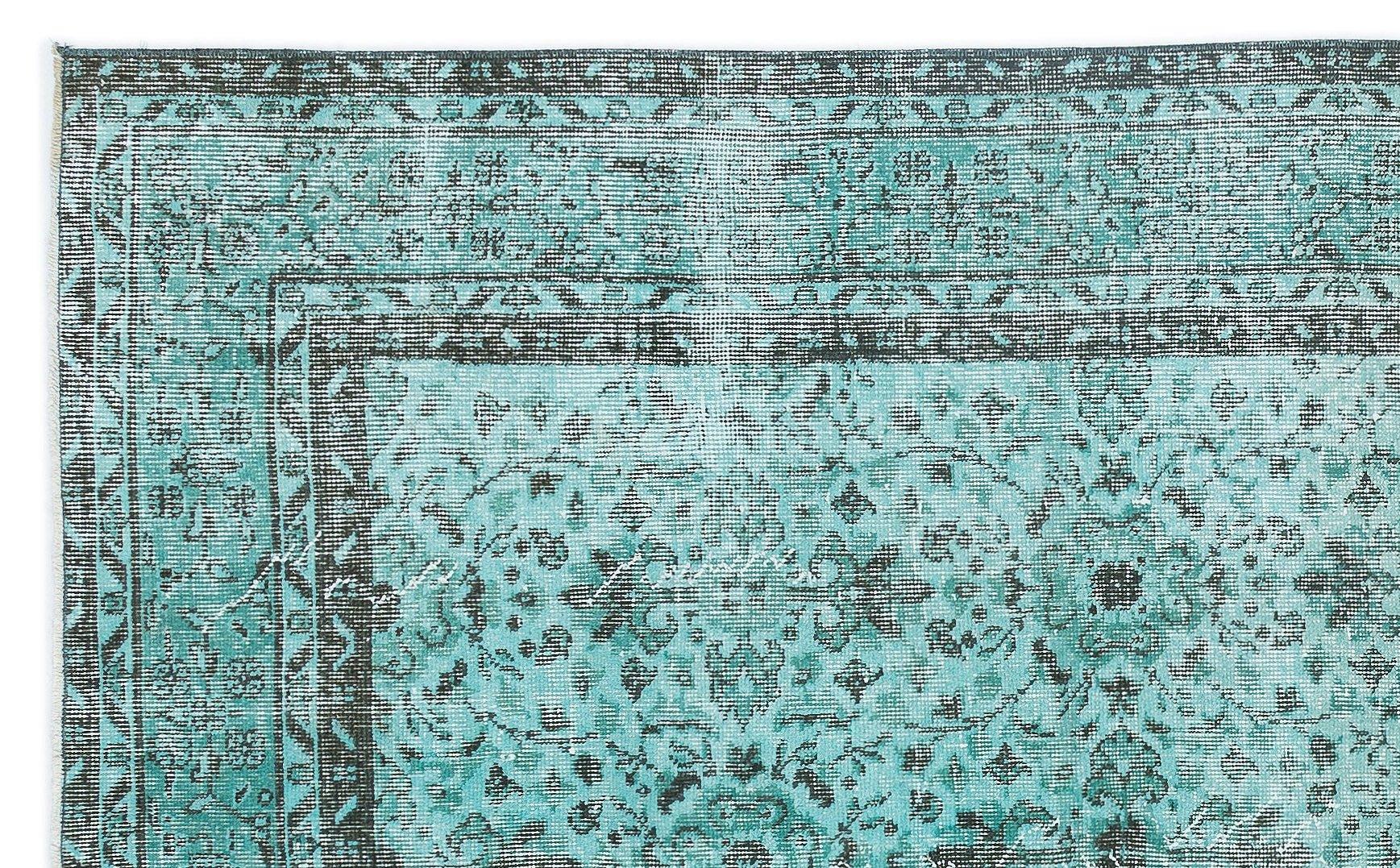 Gri Siyah Bohem Eskitme Yün Halı 151x251