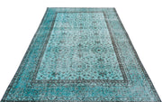 Gri Siyah Bohem Eskitme Yün Halı 151x251