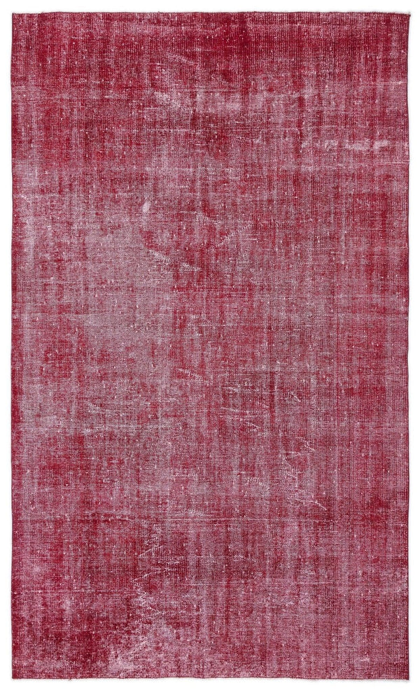 Beyaz Krem Anadolu Eskitme Yün Halı 161x268 - Özel Seri