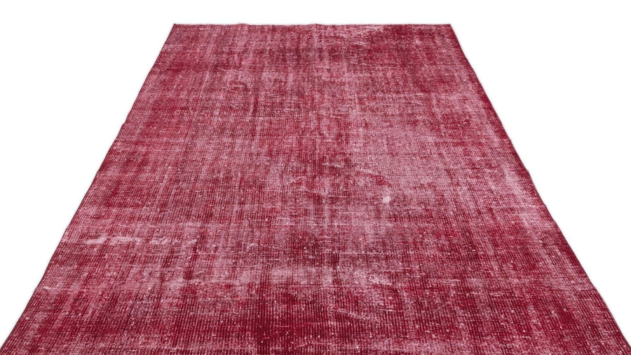 Beyaz Krem Anadolu Eskitme Yün Halı 161x268 - Özel Seri