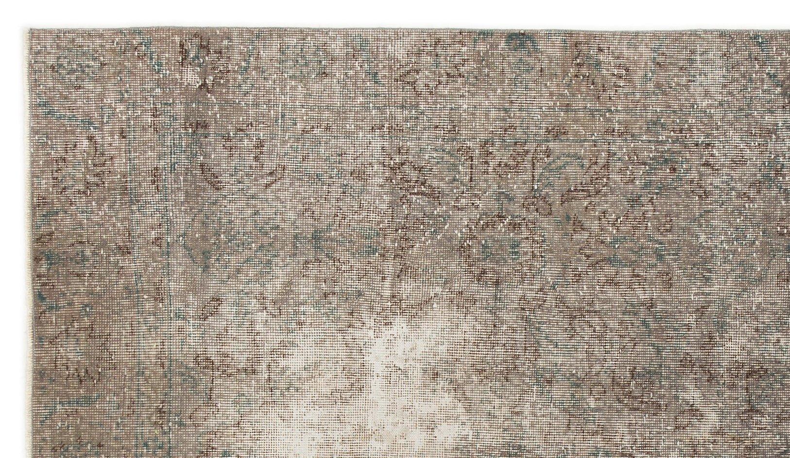 Bej Krem Anadolu Geometrik Klasik Yün Halı 131x232 - Özel Seri