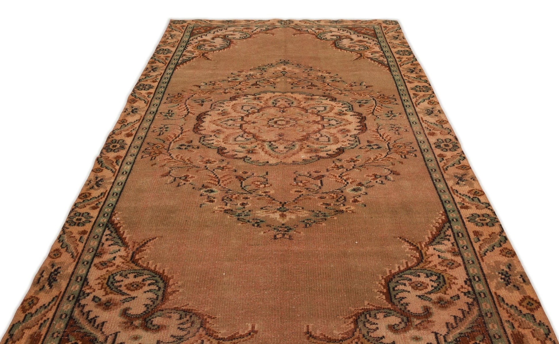 Atina 17264 Kiremit Eskitme Yün El Dokuma Halısı 172 x 290 - El Dokuma - HALI.NET