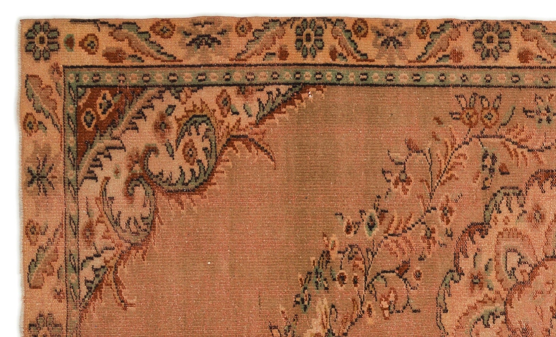 Atina 17264 Kiremit Eskitme Yün El Dokuma Halısı 172 x 290 - El Dokuma - HALI.NET