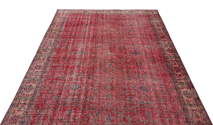 Bej Krem Anadolu Geometrik Klasik Yün Halı 168x264 - Özel Seri