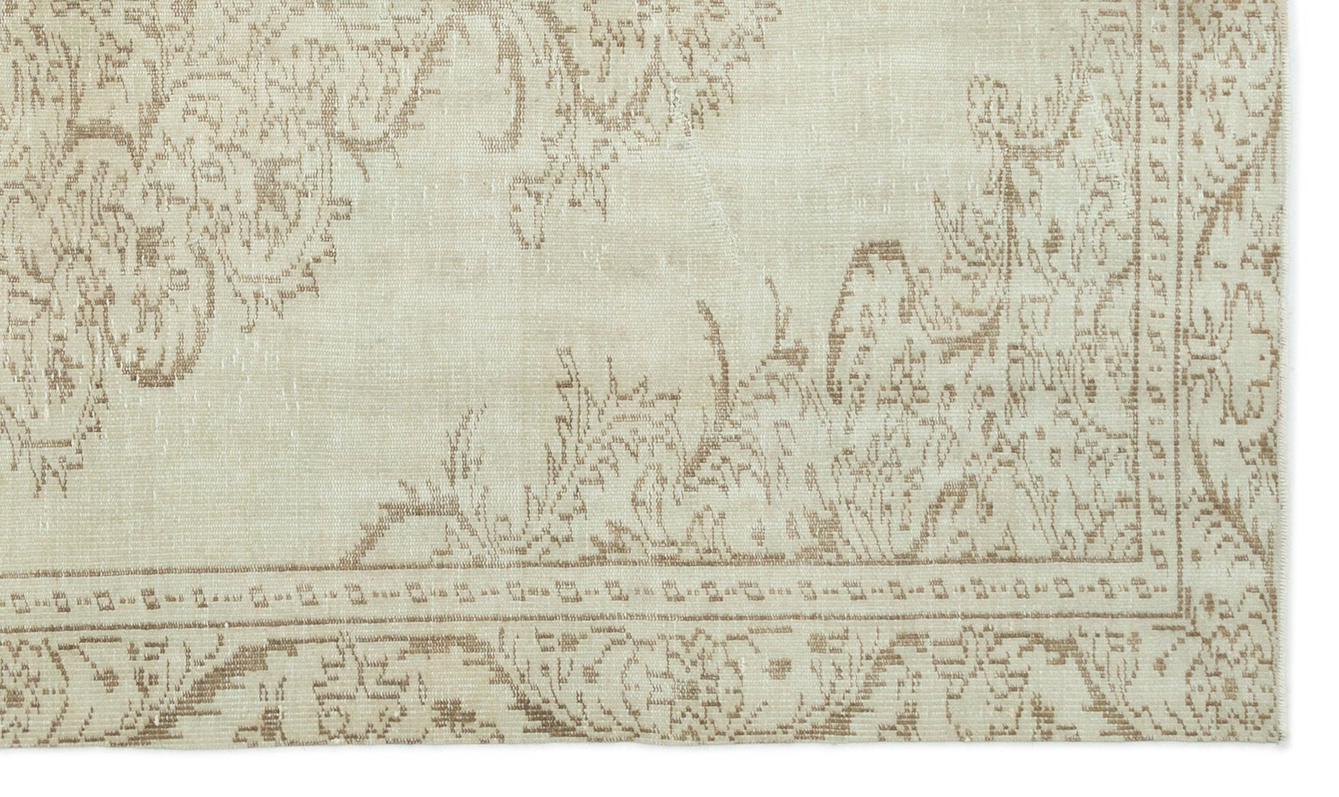 Atina 19290 Bej Eskitme Yün El Dokuma Halısı 163 x 277 - El Dokuma - HALI.NET