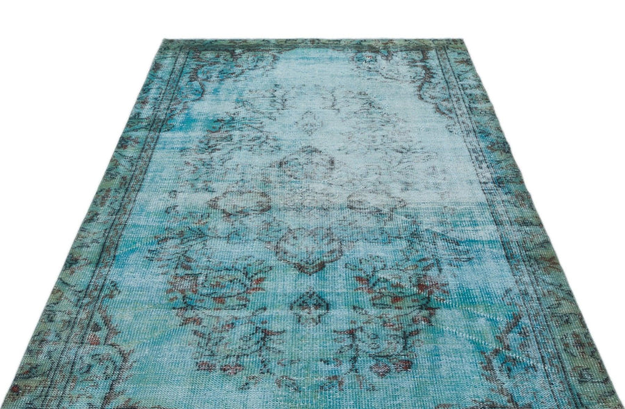 Bej Krem Bohem Eskitme Yün Halı 150x256