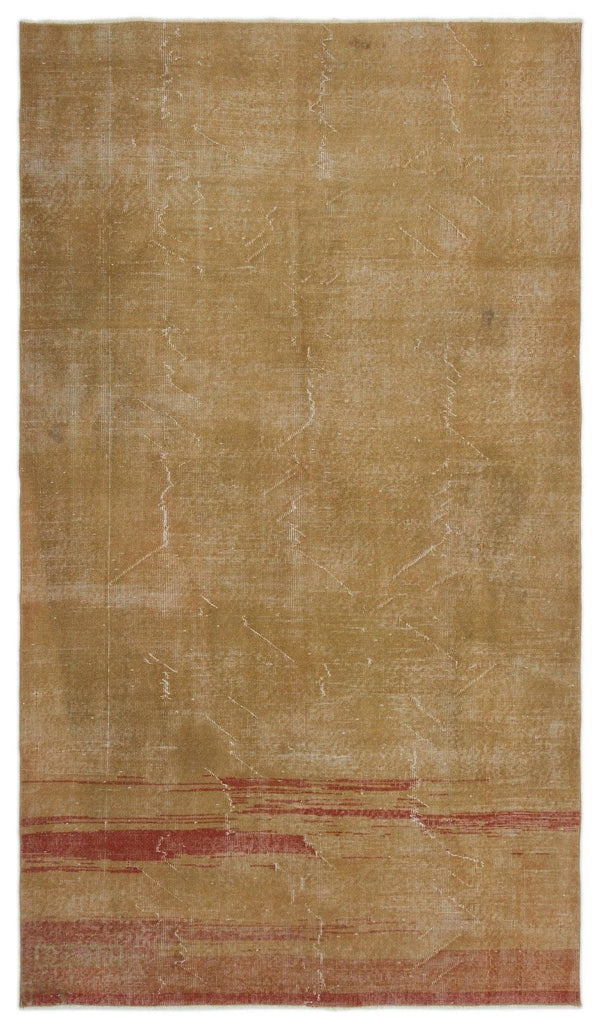 Bej Beyaz Anadolu Modern Yün Halı 162x280 - Özel Seri