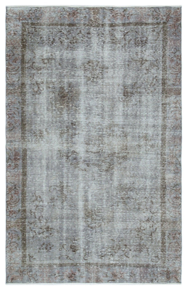 Beyaz Krem Anadolu Geometrik Klasik Yün Halı 168x260 - Özel Seri