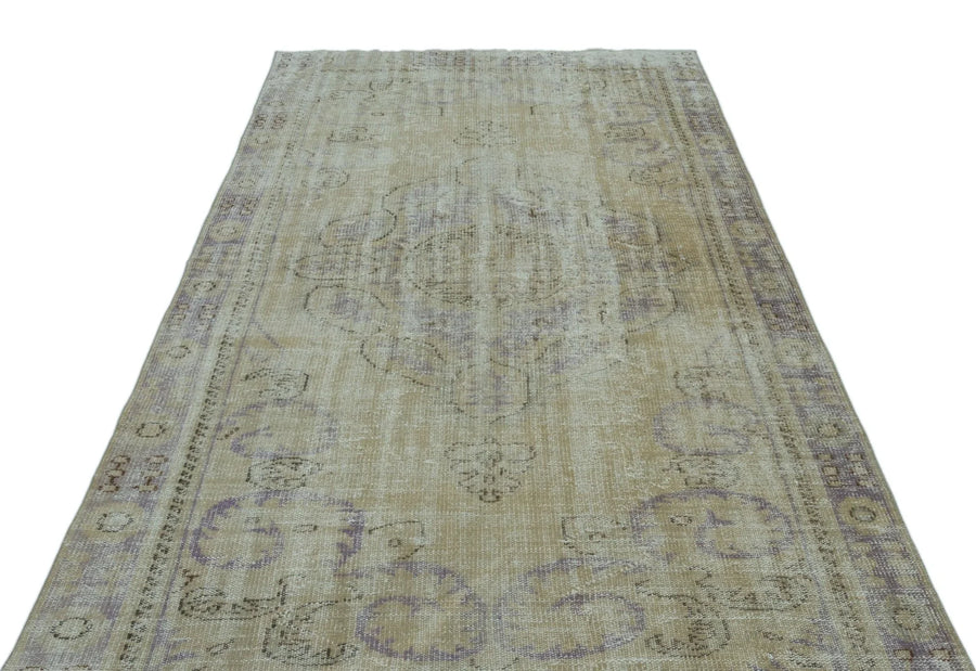 Bej Gri Anadolu Bohem Madalyonlu Yün Halı 169x286 - Özel Seri