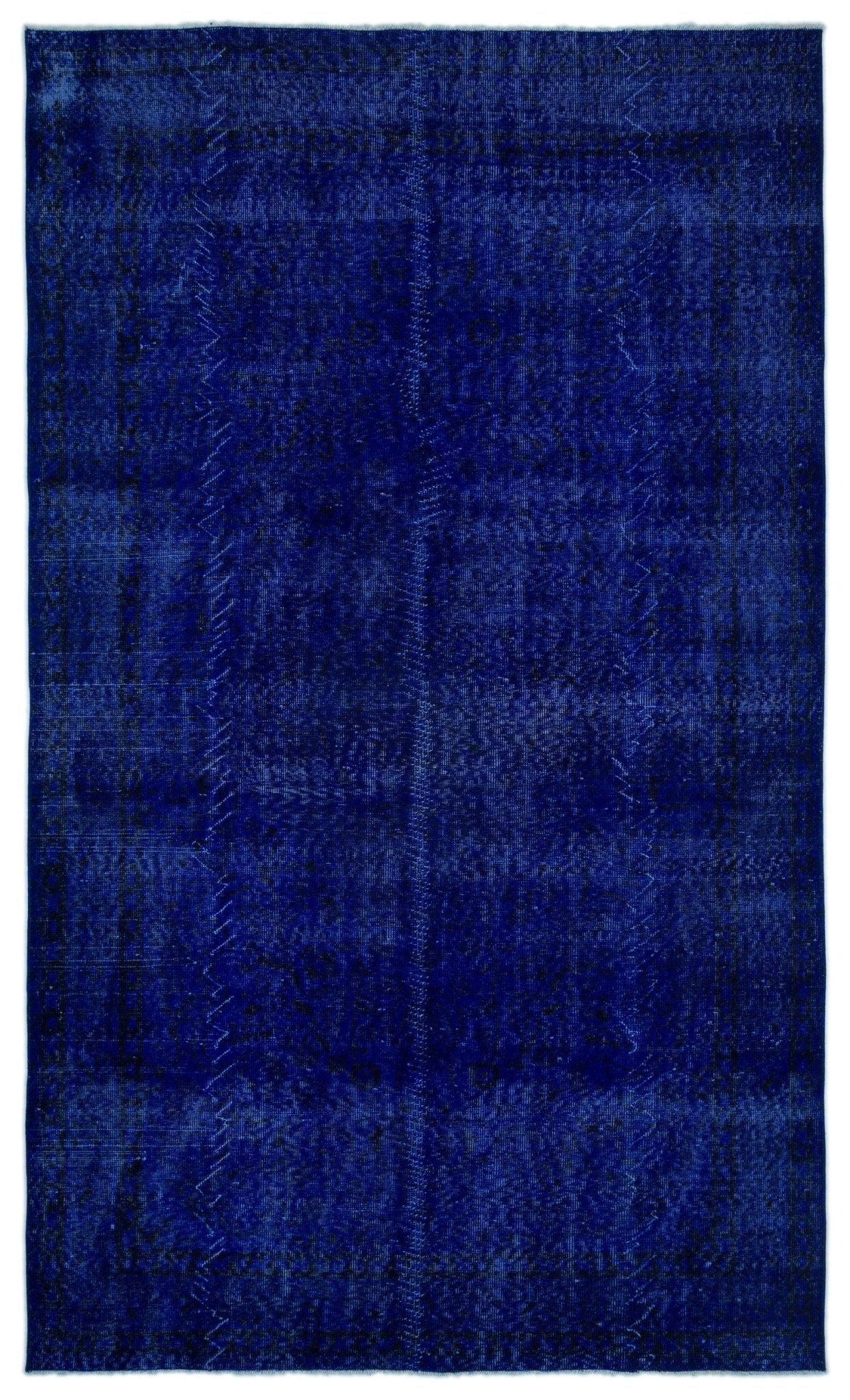 Atina 22711 Mavi Eskitme Yün El Dokuma Halısı 171 x 295 - El Dokuma - HALI.NET