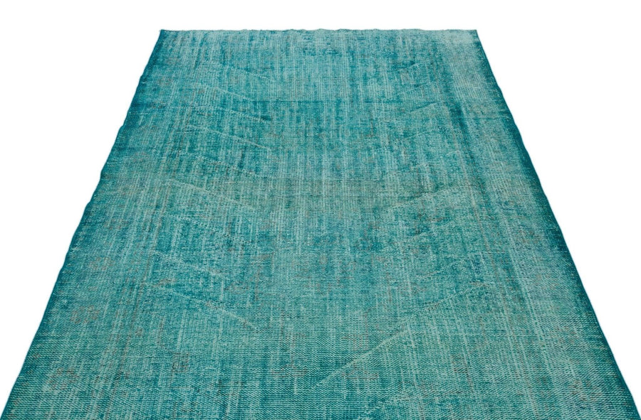 Bej Gri Bohem Eskitme Yün Halı 162x255