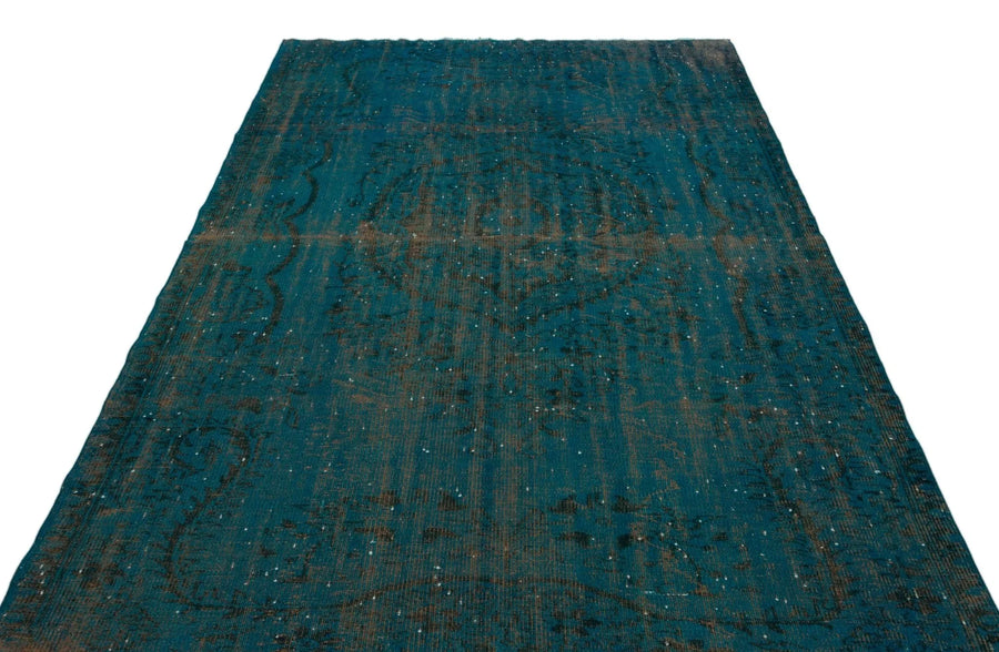 Siyah Bohem Eskitme Yün Halı 185x300