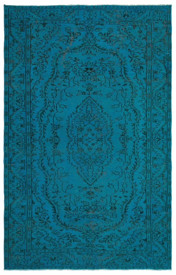 Antrasit Siyah Bohem Eskitme Yün Halı 179x278