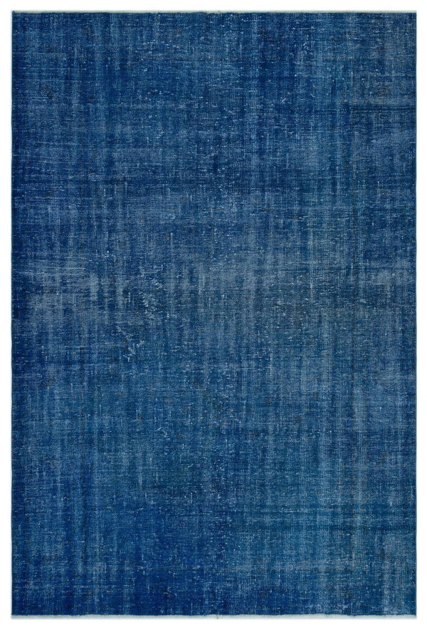 Beyaz Krem Anadolu Eskitme Yün Halı 184x275 - Özel Seri