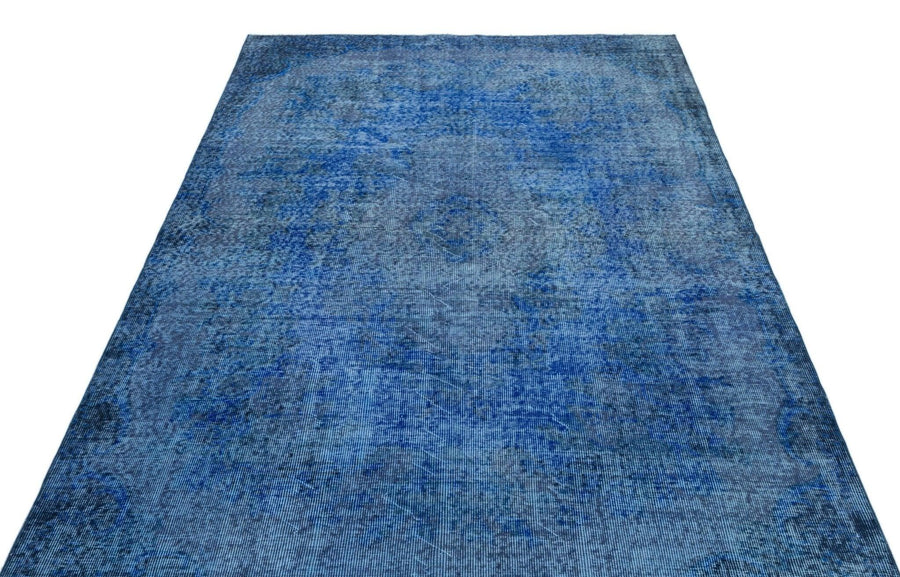 Beyaz Krem Anadolu Eskitme Yün Halı 165x271 - Özel Seri