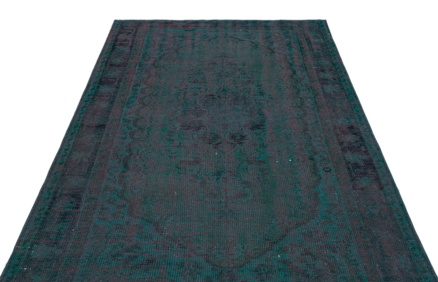 Antrasit Gri Bohem Eskitme Yün Halı 157x260