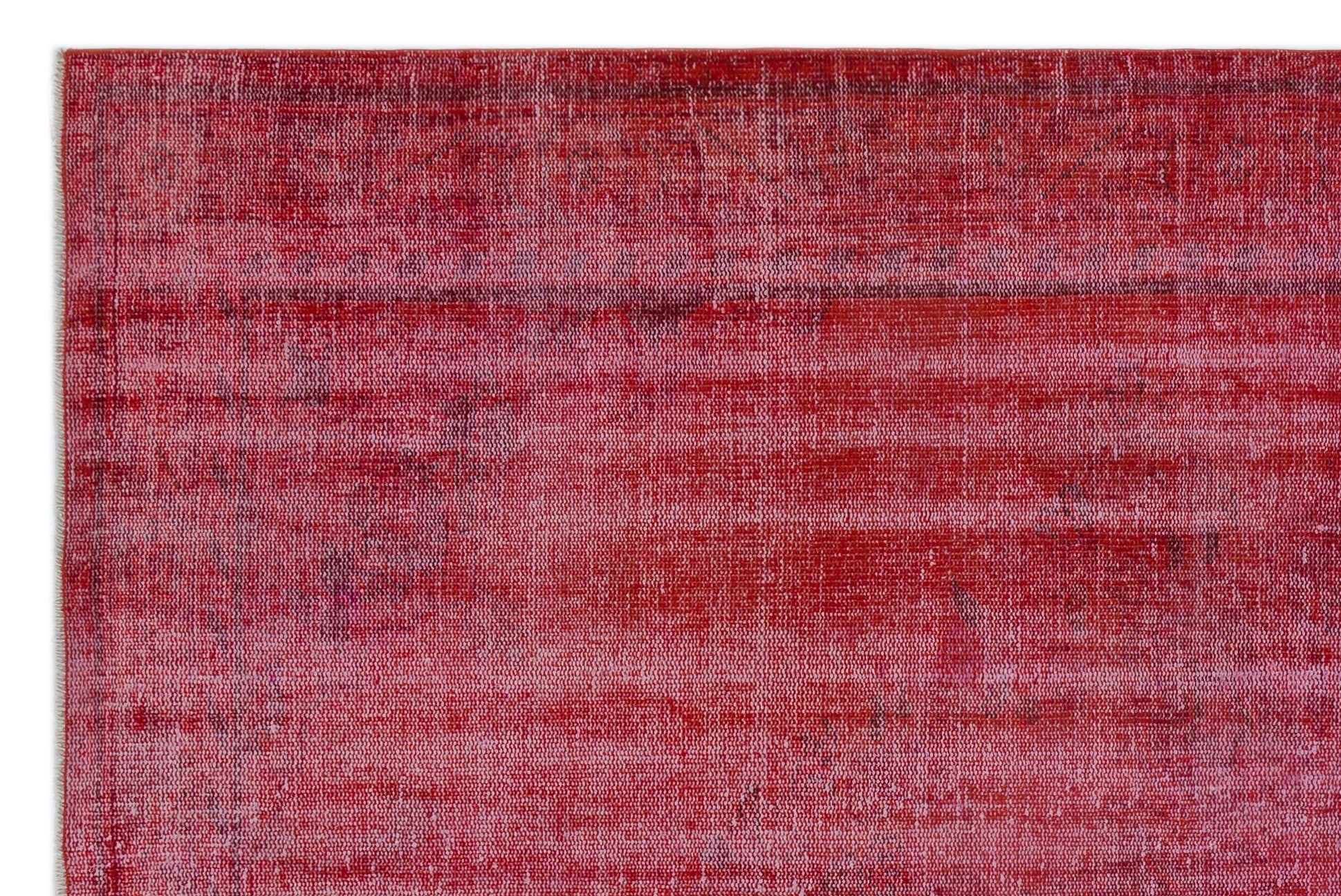 Atina 24138 Kırmızı Eskitme Yün El Dokuma Halısı 180 x 277 - El Dokuma - HALI.NET