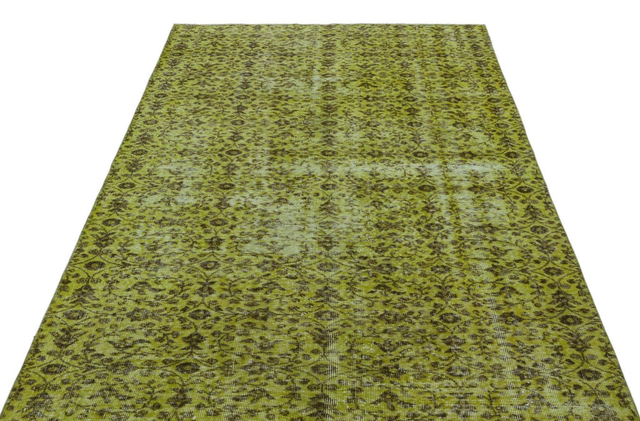 Antrasit Bej Bohem Eskitme Yün Halı 153x252