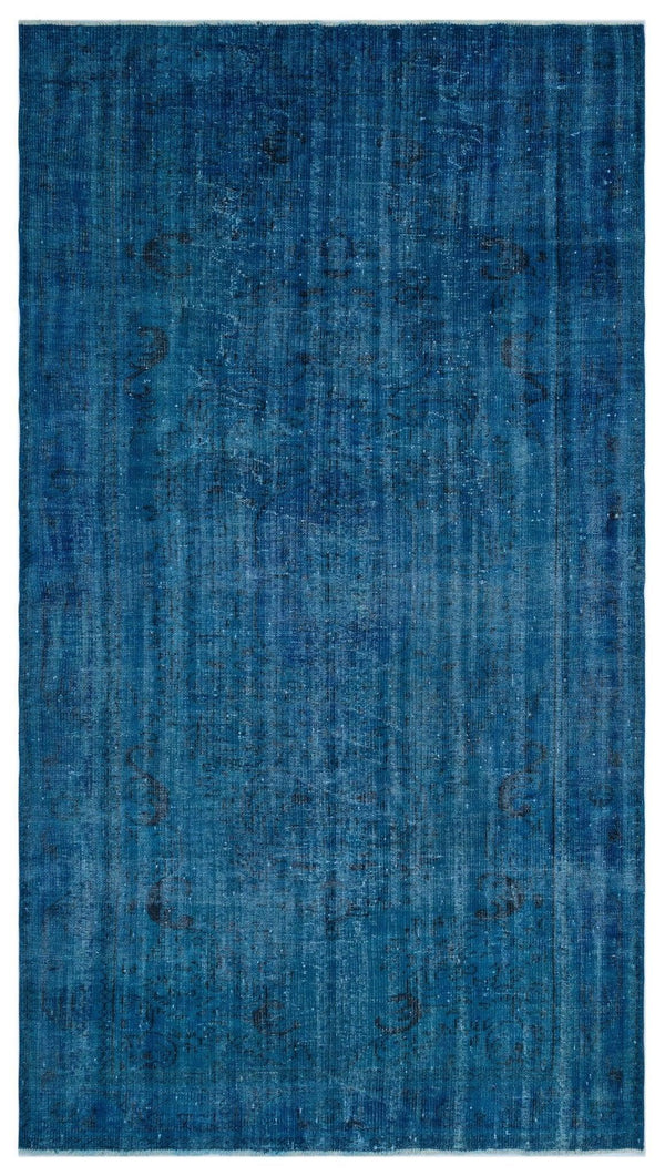 Gri Kırmızı Anadolu Eskitme Modern Yün Halı 168x300 - Özel Seri