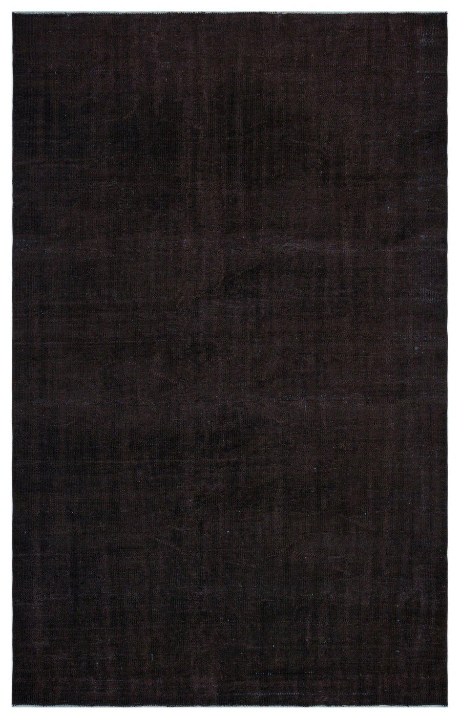 Antrasit Gri Eskitme Modern Yün Halı 176x275