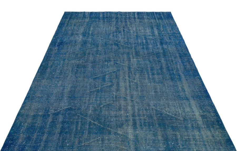 Kırmızı Siyah Anadolu Eskitme Çiçekli Yün Halı 170x254 - Özel Seri